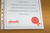 Сертификат "Эффективная безопасность от Лаборатории Касперского и АИР-СОФТ"